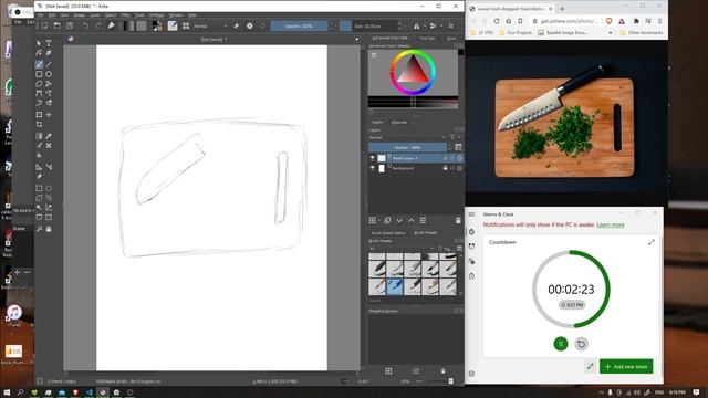Kitchen Knife - The Daily Sketch - Episode #39 смотреть онлайн