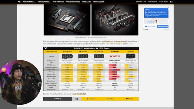 RX 7800 XT LEAKED! Powercolor announces the new card BEFORE AMD DOES! смотреть онлайн