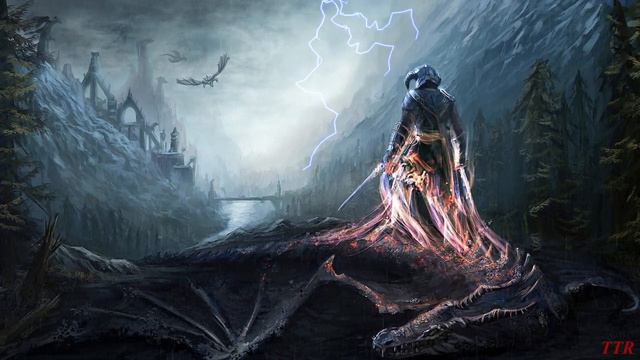 Around the Fire - Skyrim Soundtrack! Epic music! Ambience Middle Earth Music! Music from the game! смотреть онлайн