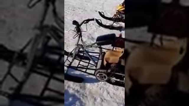 Новейшая разработка снегохода от Сколково смотреть онлайн