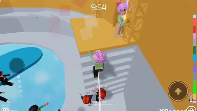 Играем в Tower of hell с @Ведьмочка🎃 Кто прошёл лучше? смотреть онлайн