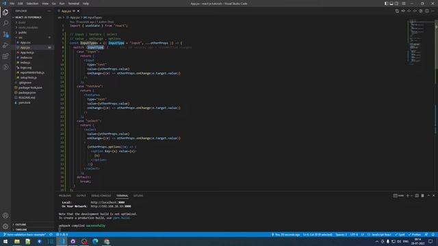 Learn react forms | react forms tutorial part 14 смотреть онлайн