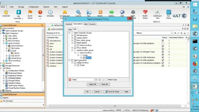 How to backup oracle in CommVault #getajobinit #getajobintech смотреть онлайн