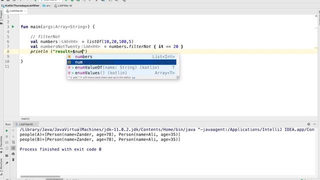 Kotlin List API - Filtering with Dave Claussen смотреть онлайн