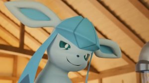 Cooking with GLACEON _ Pokemon short 7 _ 3D Animation