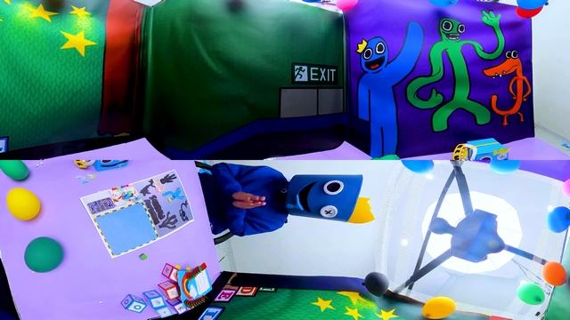 VR 360°Alphabet Lore Unboxing 4 of the best gaming books / Alphabet Lore x Rainbow Friends 360° смотреть онлайн