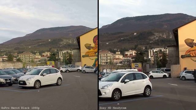 GoPro Hero4 Black VS HD Handycam Comparison смотреть онлайн