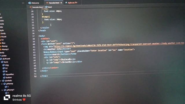 Creating a website using Html and node js смотреть онлайн