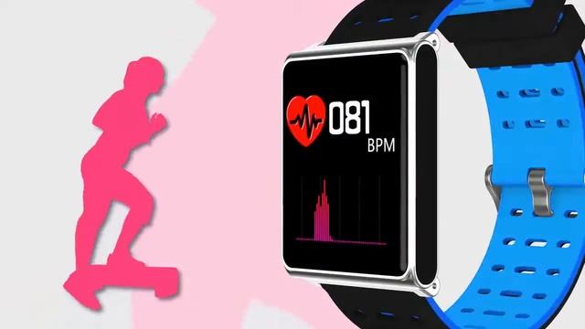 Free strap Makibes CK02 Smart Watch Men Blood Pressure Heart Rate Monitor Fitness смотреть онлайн