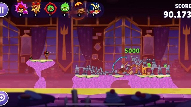 Angry Birds Reloaded: Pigs in a Banquet - Level 42 (3 Stars) IOS Gameplay Walkthrough (HD) смотреть онлайн