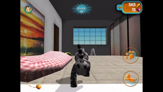 Игра Cat Simulator (симулятор кота) - приключение маленького котенка смотреть онлайн