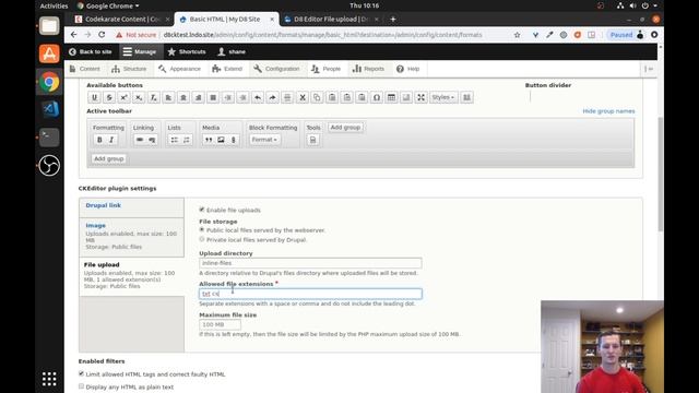Drupal 8 Editor File Upload Module - Daily Dose of Drupal episode 217 смотреть онлайн