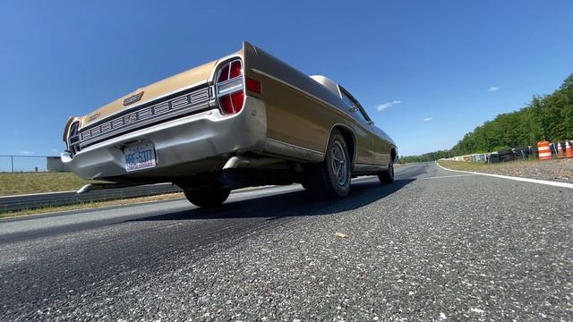 TAKING THE -68 FORD TO THE TRACK TO SEE HOW FAST IT IS! 390 FULLSIZE MUSCLE CAR смотреть онлайн