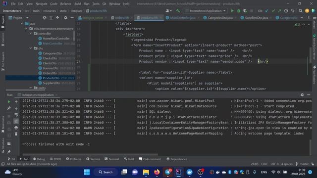 Docker, docker-compose + JPA improve (bonus) смотреть онлайн