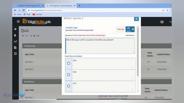 Digiskills WordPress quiz 2 batch 04 | dstp 2.0 batch 04 WordPress quiz 2 solutions смотреть онлайн