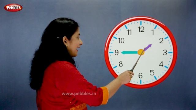 Learn The Clock | Telling the Time | Pebbles Learning Videos смотреть онлайн