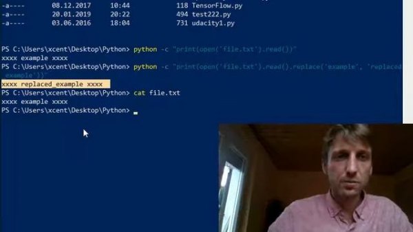 [Python One-Liner] How to Replace a String in a File From Your Terminal?
