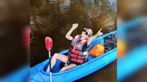 Сплав на байдарках по реке Чёрная Ганча.Беларусь Гродненская обл. Июль #байдарка #сплавпореке #река