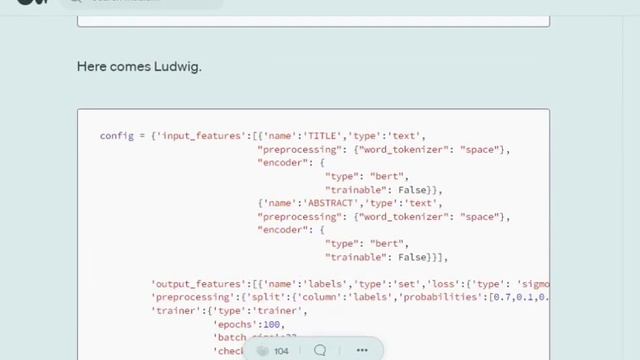 AutoML code for Multi-Label classification using Ludwig смотреть онлайн