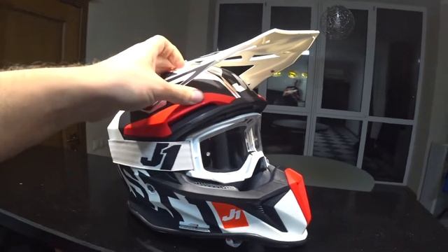JUST1 J18 комфортный кроссовый шлем. отзыв смотреть онлайн