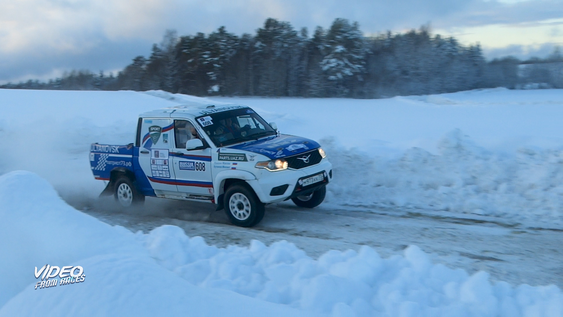 КУТИНОВ Михаил / ПЛЮХИН Максим. УАЗ Пикап. Баха "Россия - Северный лес 2022"