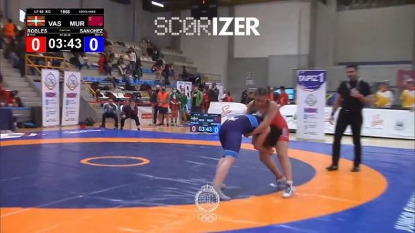 1/2 - 66KG - LF - ROBLES VILLEGAS, DAVINIA (VAS) SANCHEZ SANCHEZ, MARTA (MUR)