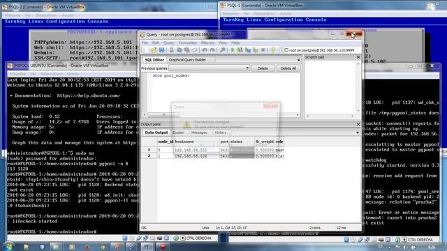 Tutorial: Base de datos Distribuida PostgreSQL y pgpool-II смотреть онлайн