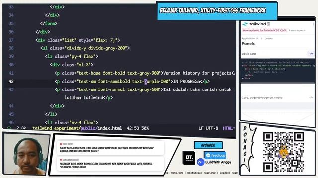 ? Belajar Utility-First CSS Framework Tailwind Bagian 2 | RandomScreencast смотреть онлайн