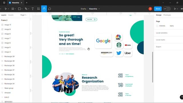 Kleenthis - Figma Portfolio for React Js смотреть онлайн