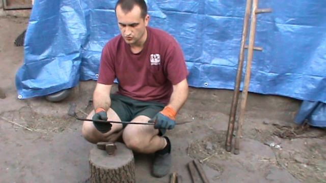 Как отклепать косу.Отбивка косы / How to rivet a braid смотреть онлайн