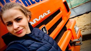Камаз пострадал на стройке! 8 марта, что подарили мужчины. Розыгрыш)