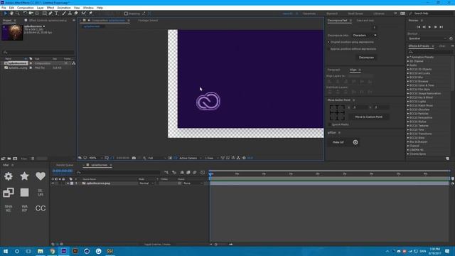 How to Change the After Effects Splash Screen _Tutorial смотреть онлайн