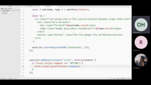 16. Homework Feedbacks & DOM Exercise (Part 2)