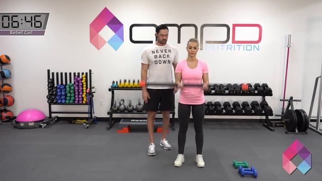 AMPD NUTRITION 2018 28 Day Challenge Day: 15 Strength - Biceps