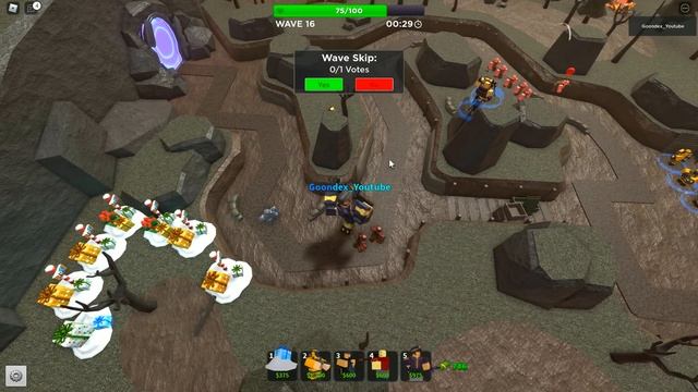 Paintballer, Militant and Mortar Solo Hardcore Mode Roblox Tower Defense Simulator смотреть онлайн