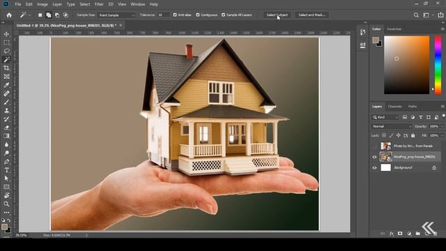 Photoshop Magic Wand & Quick Selection - Part5 | Photoshop  Hindi Tutorial