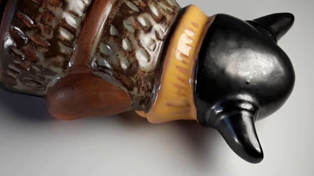 "Viking" figurine glazed clay, Rolf Berg, Torshälla, Sweden смотреть онлайн