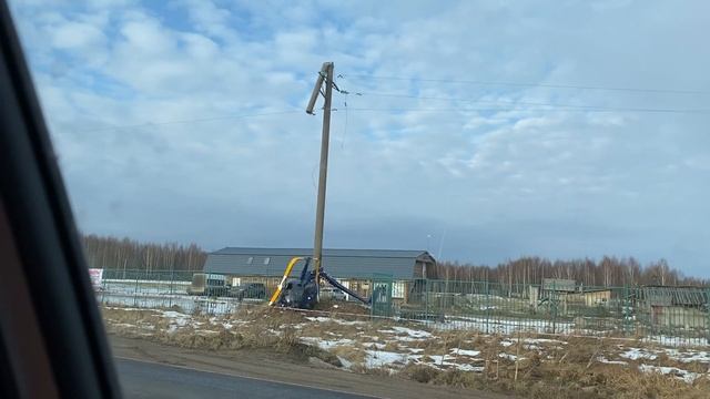 Вертолёт разбился в Переславле-Залесском (20.02.2020) // Helicopter crash Russia accident смотреть онлайн
