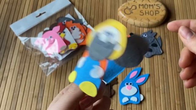 Пальчиковый театр из фетра «колобок» и «домашние питомцы» смотреть онлайн