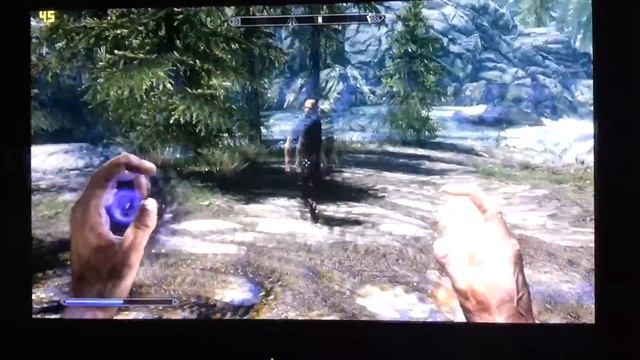 APU A8-3870k Skyrim gameplay смотреть онлайн