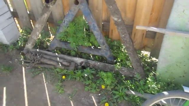 Наконец-то доделали терассу из досок на даче. смотреть онлайн