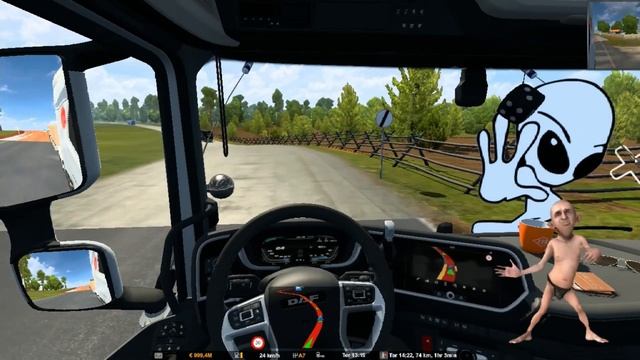 Ets2 - Rodando com o DAF mais TOP do Euro Truck Simulator 2 смотреть онлайн