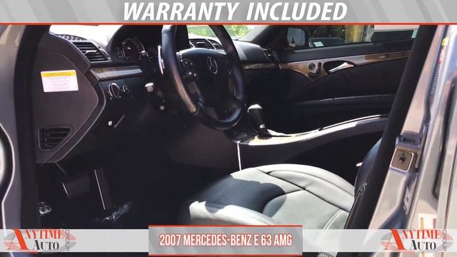 2007 Mercedes Benz E 63 AMG смотреть онлайн