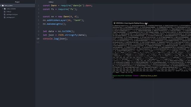 How to Save & Load a Dannjs model? смотреть онлайн
