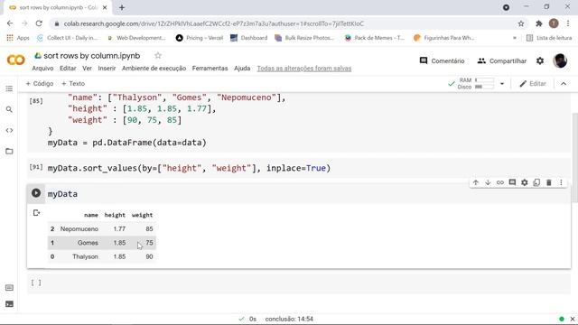 Como ordenar linhas por colunas específicas - Python - Pandas - Tira-dúvida смотреть онлайн