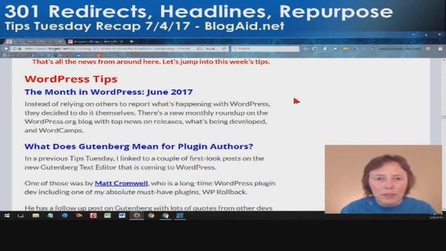 Tips Tuesday Recap – 301 Redirects, Powerful Headlines, Repurposing Content, Gutenberg смотреть онлайн