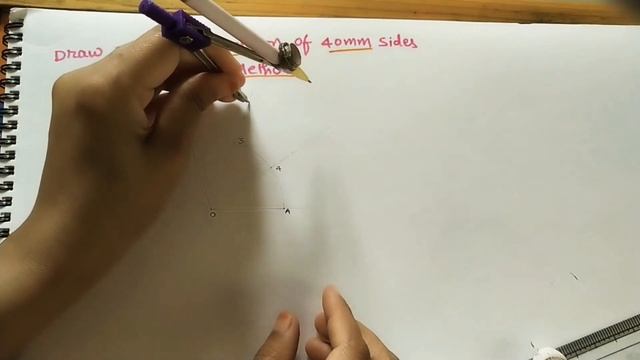 How to Draw Polygons by Semicircle Method//Engg. Drawing смотреть онлайн