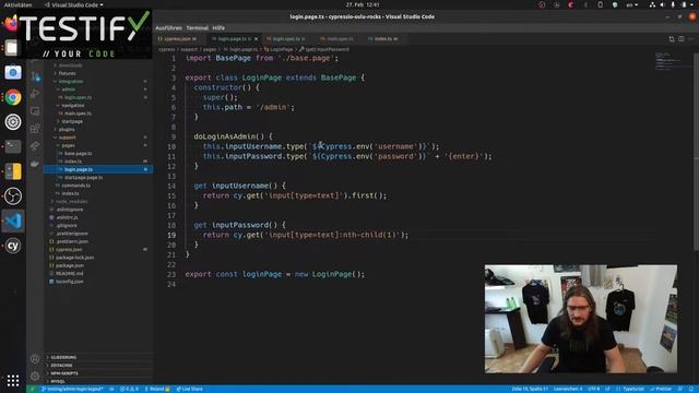 Part 3: E2E Testing React Website für dynamische Content Elemente - Cypress IO смотреть онлайн