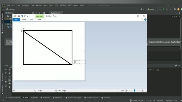 Изучение Pygame - Основы и первая программа - часть 1