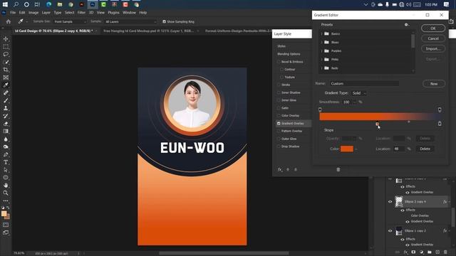 ID Card Design in Adobe Photoshop || Photoshop 2022 Tutorial смотреть онлайн